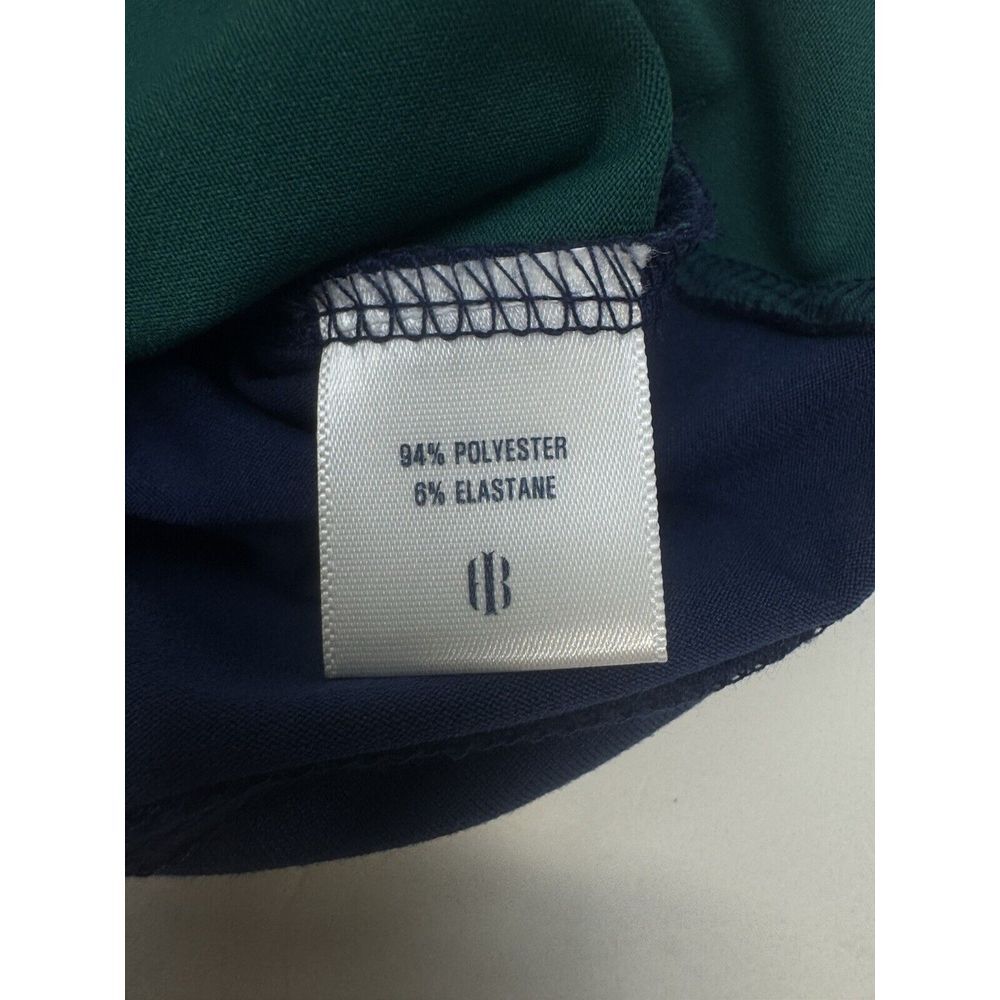 NWT Holderness & Bourne The Robinson 1/4 Zip Performance Pullover Blue Green XXL - Picture 9 of 11